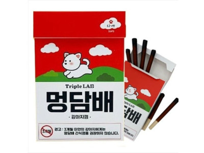 (2개묶음)(트리플랩) 멍담배 소고기껌 20p(127g)