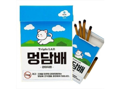 (2개묶음)(트리플랩) 멍담배 연어껌 20p(127g)