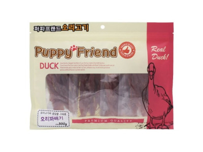 (2개묶음)(퍼피프랜드) 오리꽈배기 300g