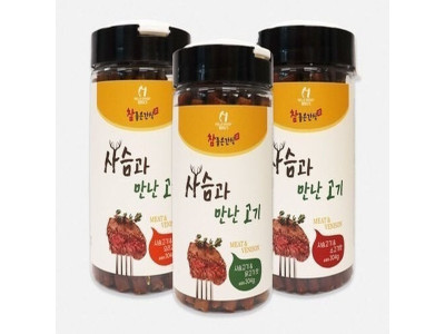 (2개묶음)(참좋은간식) 사슴과만난고기 오리고기