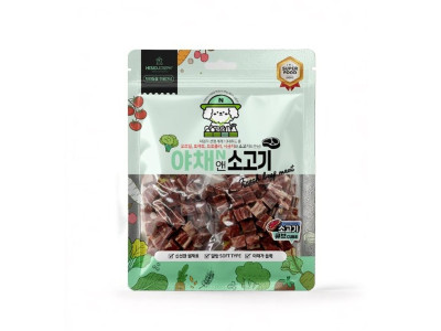 (2개묶음)야채앤 소고기 큐브 160g