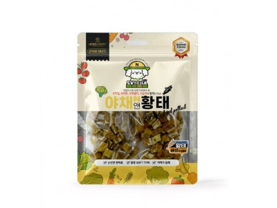 (2개묶음)야채앤 황태 큐브 160g