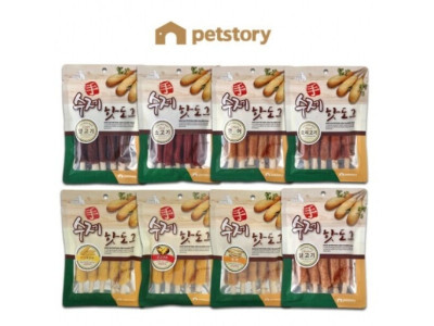 (2개묶음)(펫스토리) 수제 핫도그 소고기 100g