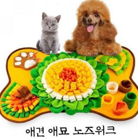 반려동물 노즈워크 애견 노즈워크 고양이 강아지 훈련 담요 고양이코 스트레스 동물코 불안 놀이 완화 용품