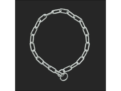 초크 체인 철목 5mm 강아지 목걸이 쇠사슬 러프웨어