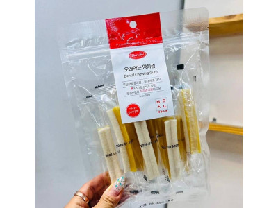 TBZ 바우와우 오래먹는 양치껌 유산균 콜라겐 140g