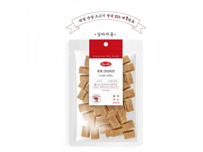 TBZ 바우와우 촉촉 큐브육포 소고기 300g