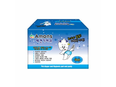아몬스 애견기저귀 초미니(여아)(10매X10개)