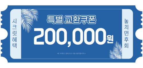 교환쿠폰 20만원 [D·4번]